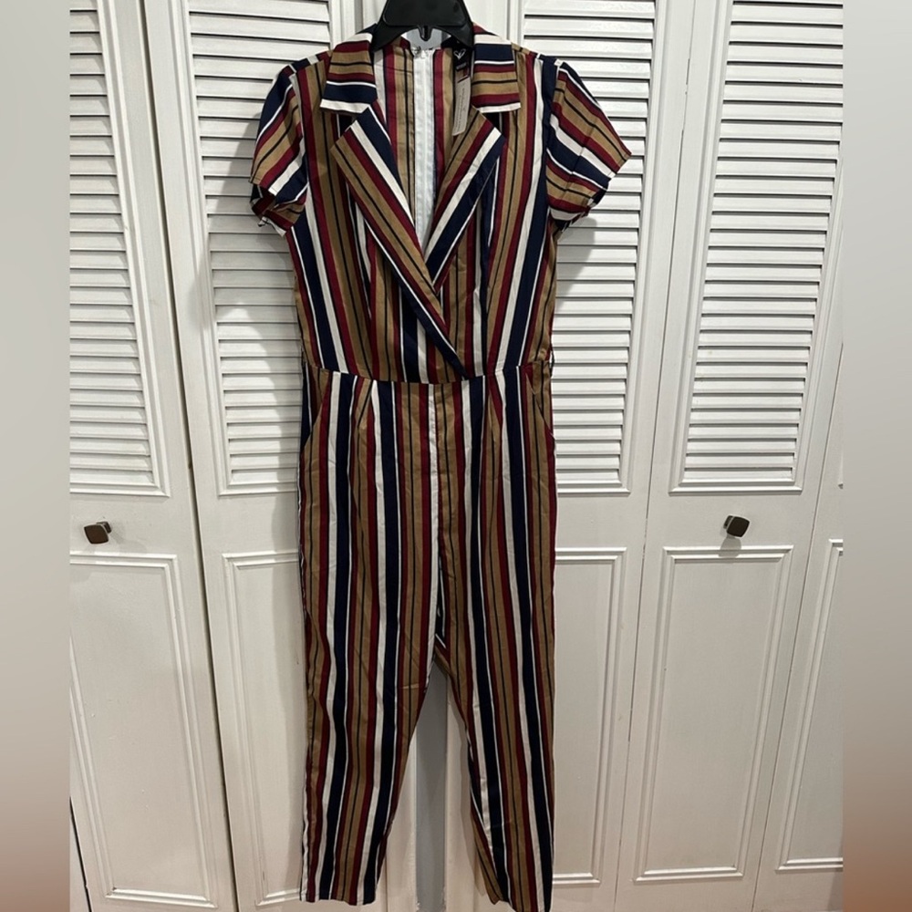 New Windsor stripped jumpsuit